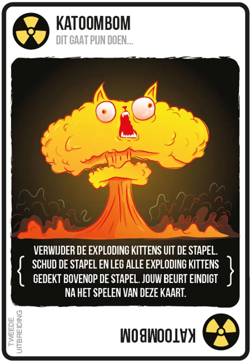 Exploding Kittens Streaking Kittens NL Uitbreiding - Kaartspel