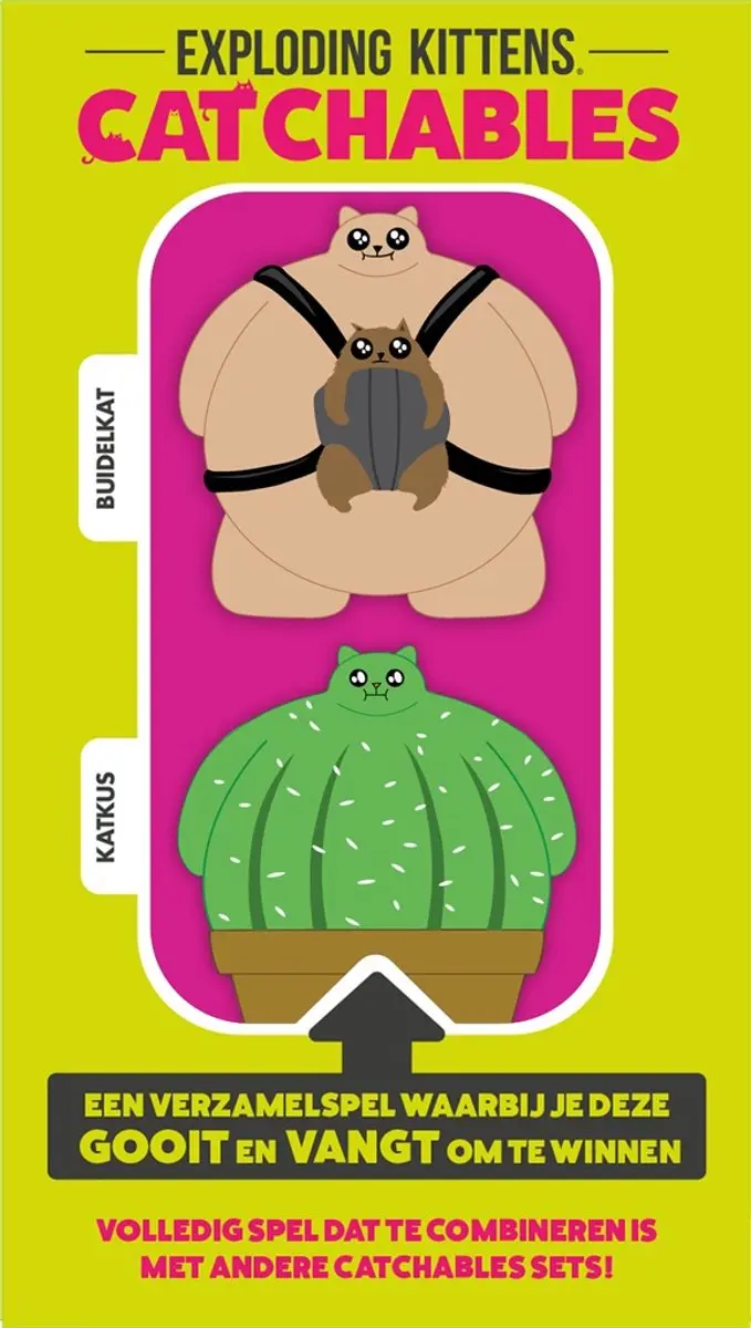 Exploding Kittens Catchables Uitbreiding - Partygame