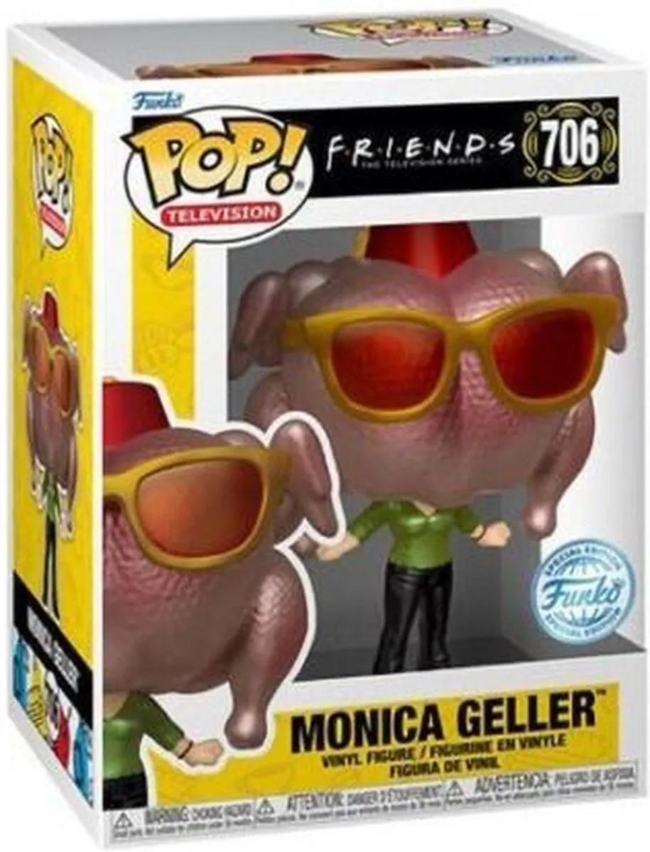 Funko Pop Friends Monica Geller met Kalkoen - 706