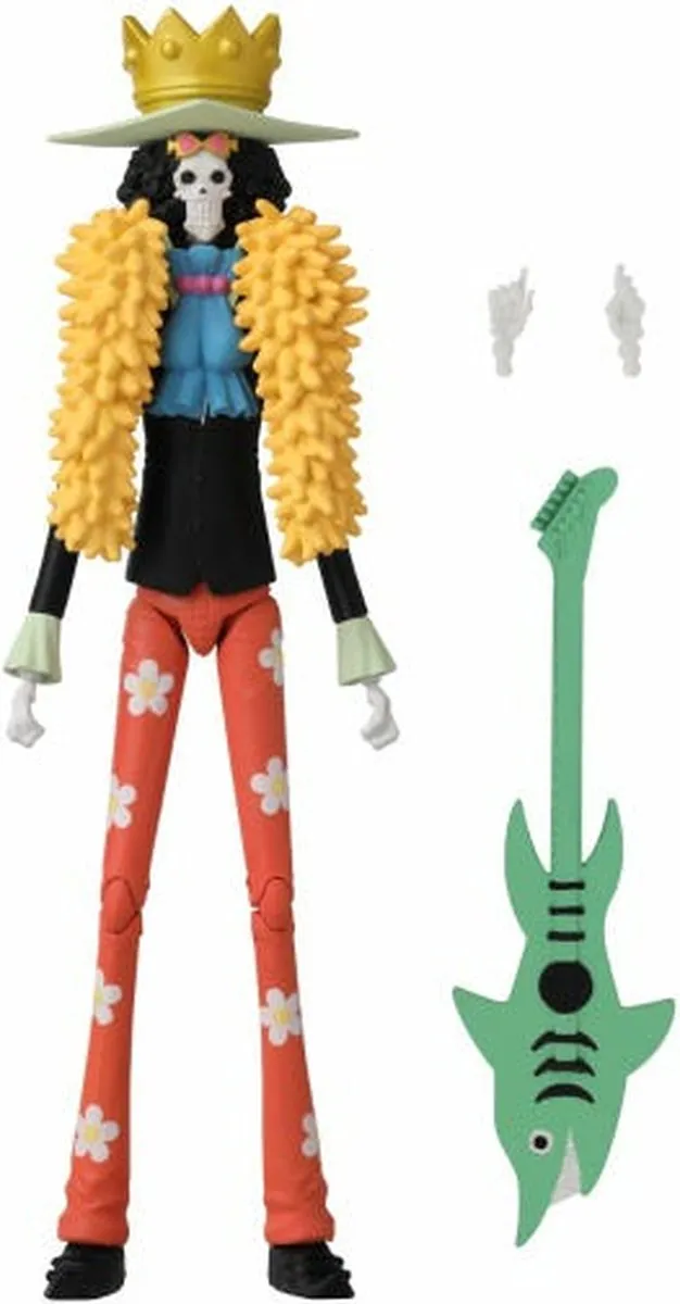 Bandai One Piece Anime Heroes Figuur Brook 17cm - BANT37006 - Multi