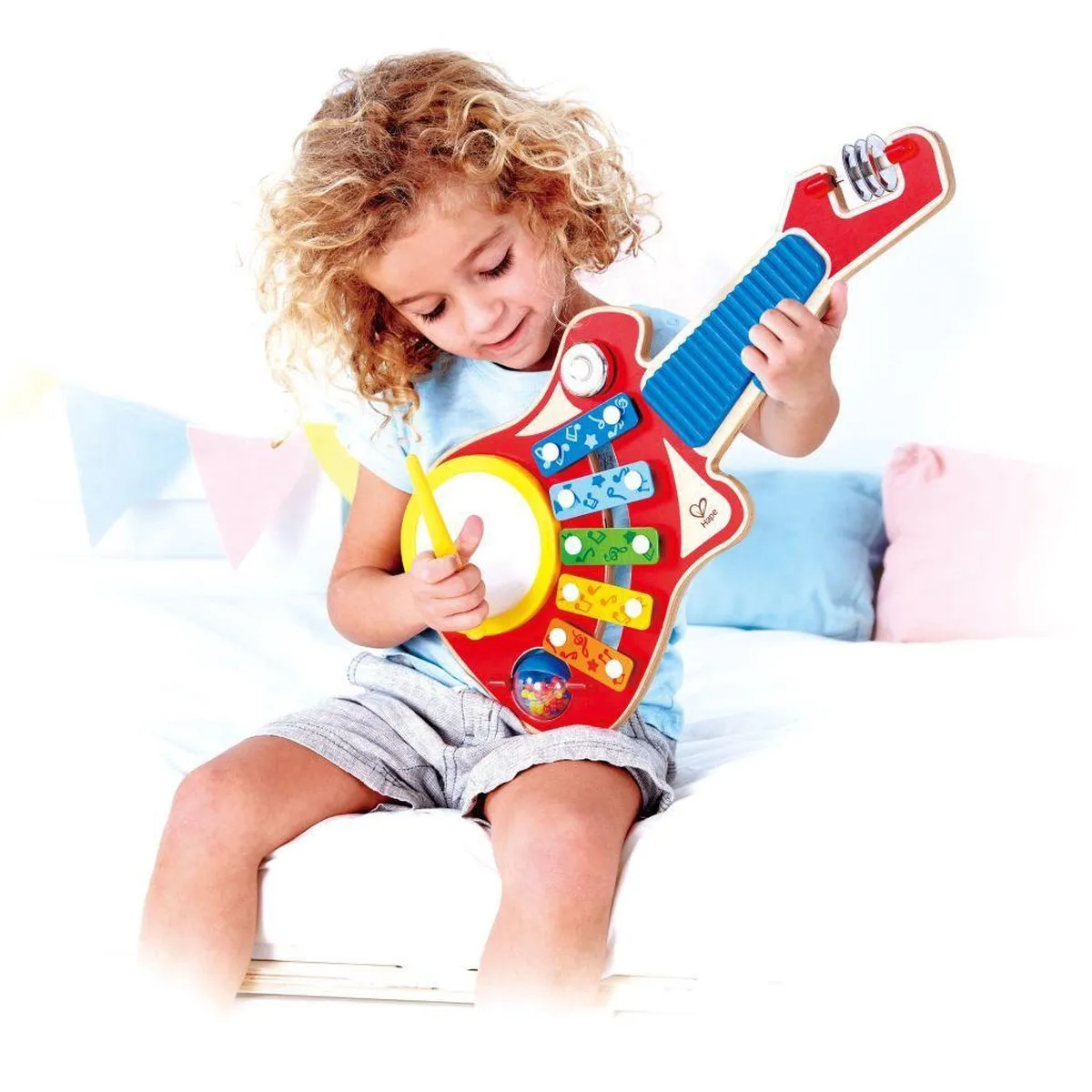 Hape 6-in-1 Muziekinstrument Multicolor