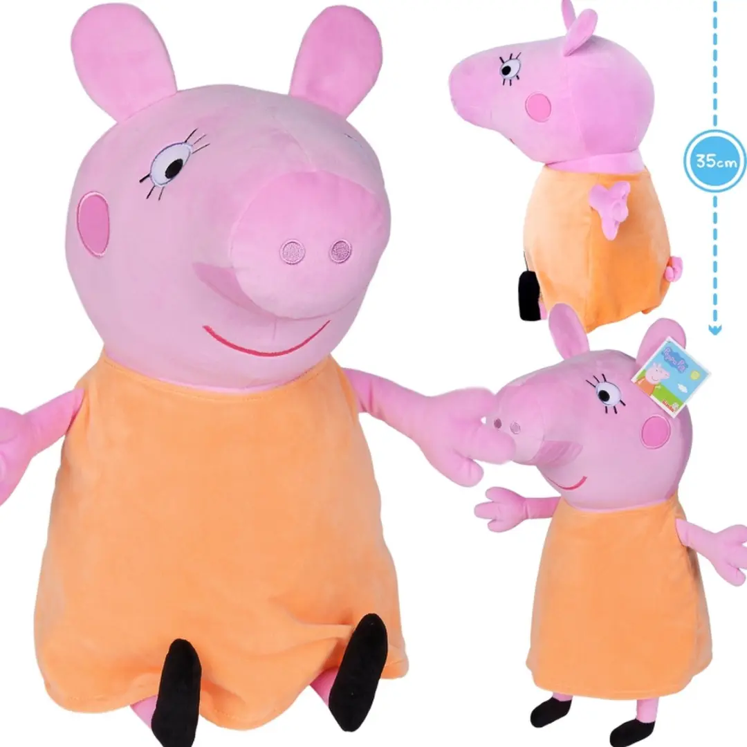 Simba Peppa Pig Mama Pig Knuffel 35cm