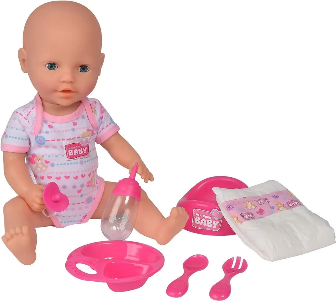 Simba New Born Baby Pop 38cm - Multicolore - afbeelding 4 van 6
