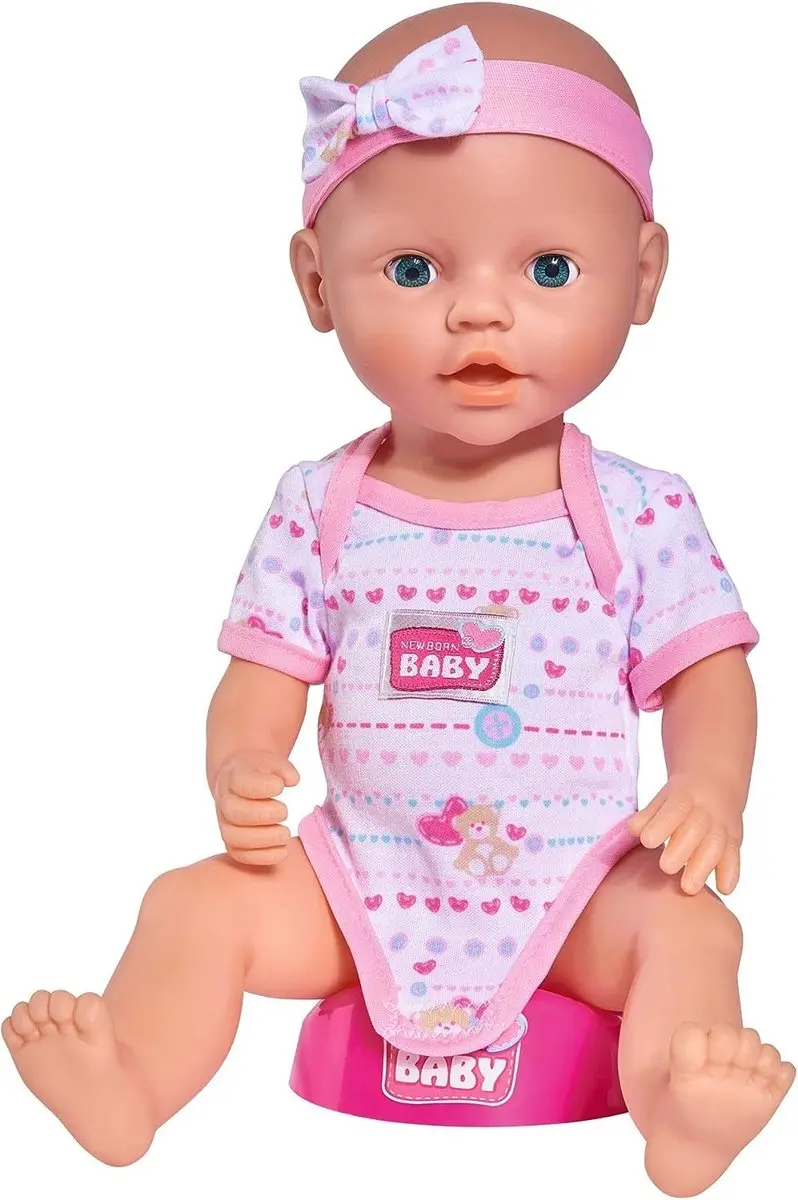 Simba New Born Baby Pop 38cm - Multicolore - afbeelding 6 van 6