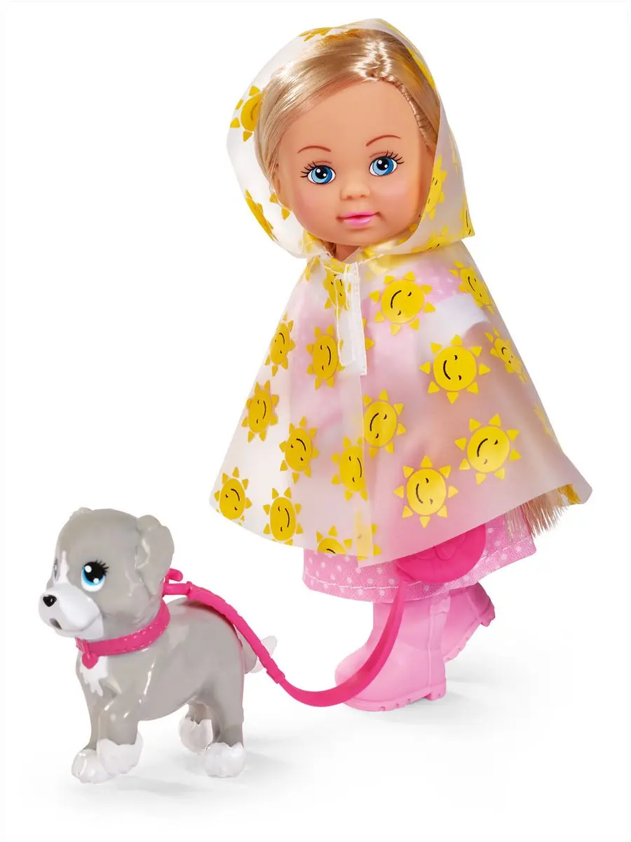Simba Evi Love Rainy Walk Pop - Meerkleurig - afbeelding 5 van 6
