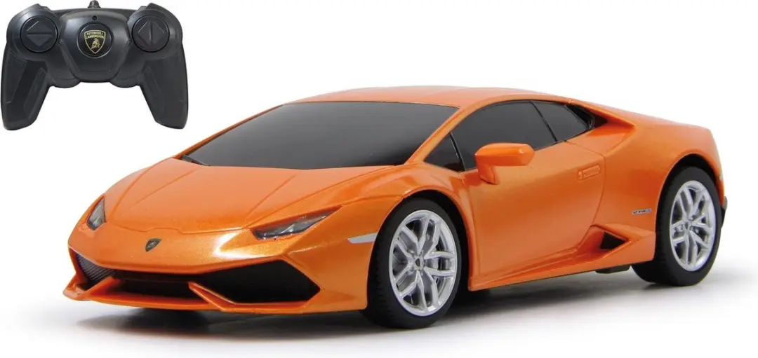 Jamara Lamborghini Huracán 1:24 Bestuurbare Auto - Oranje - JAM404594 - afbeelding 6 van 6