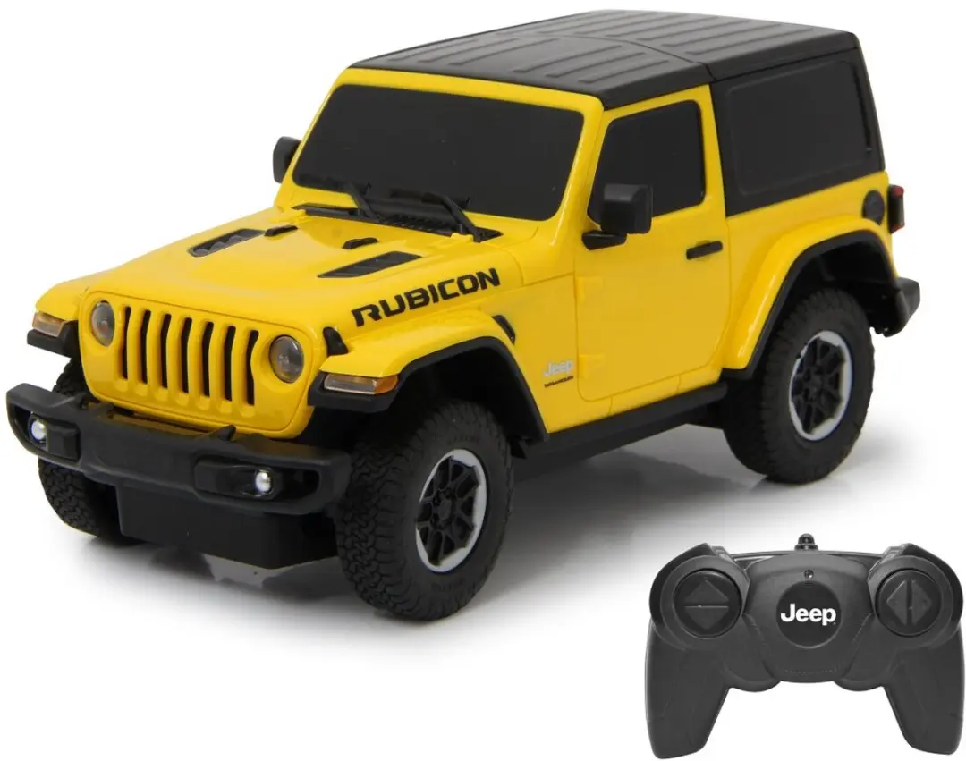 Jamara Rastar RC Jeep Wrangler JL 1:24 Geel - MPN 405194 - afbeelding 2 van 6