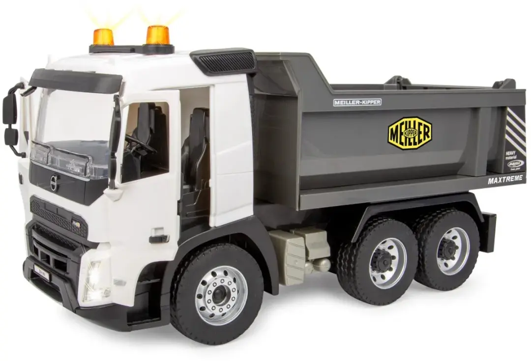 Jamara RC Vrachtwagen Volvo FMX Kieper 406312 - 1:20 - Wit - afbeelding 3 van 6
