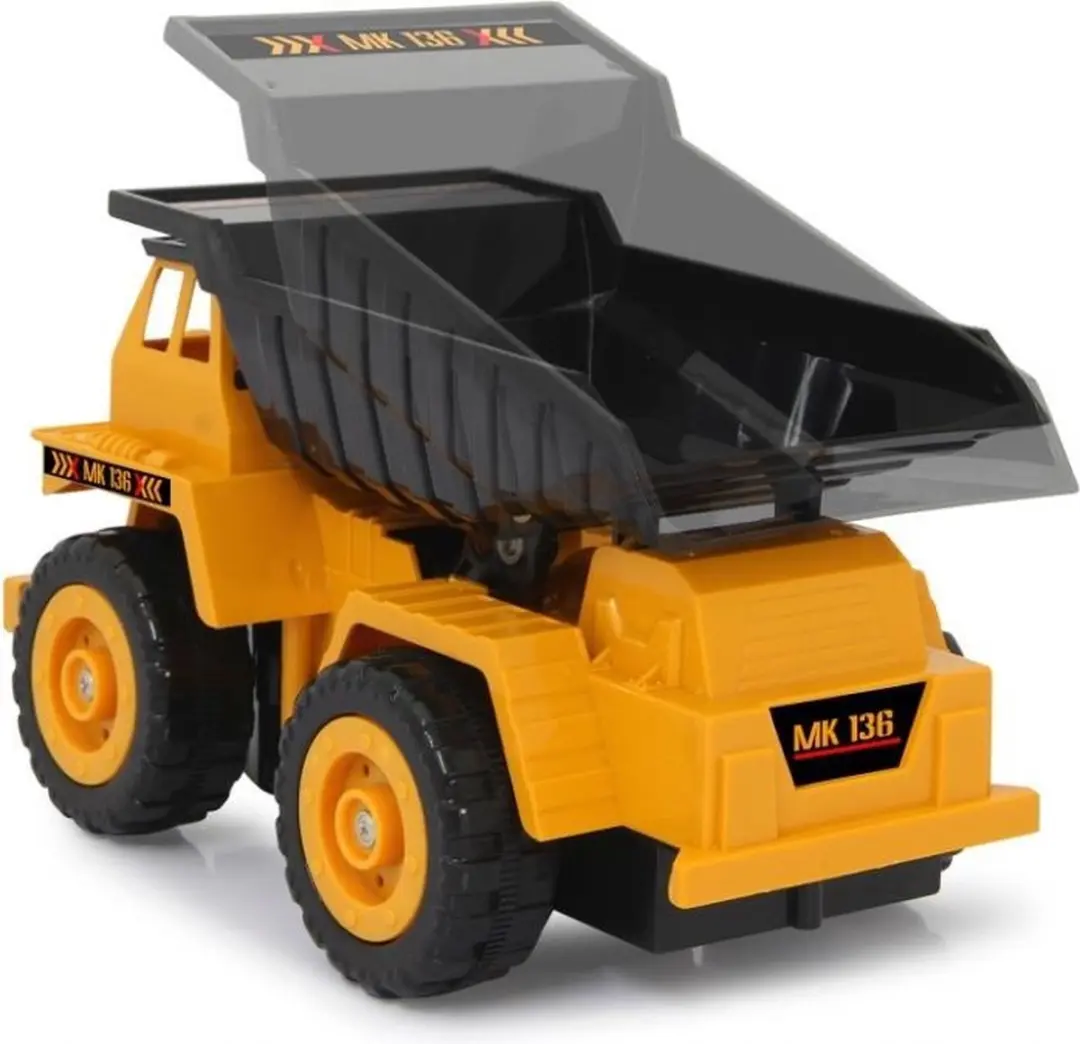 Jamara RC Kieper Vrachtwagen MK136 1:36 - Geel - 2,4GHz