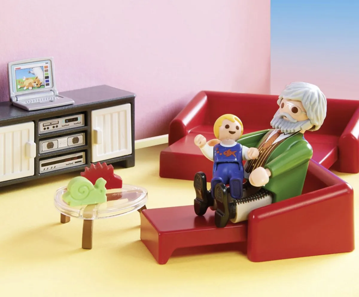 Playmobil Huiskamer met Openhaard 70207 - Multicolor - afbeelding 6 van 6