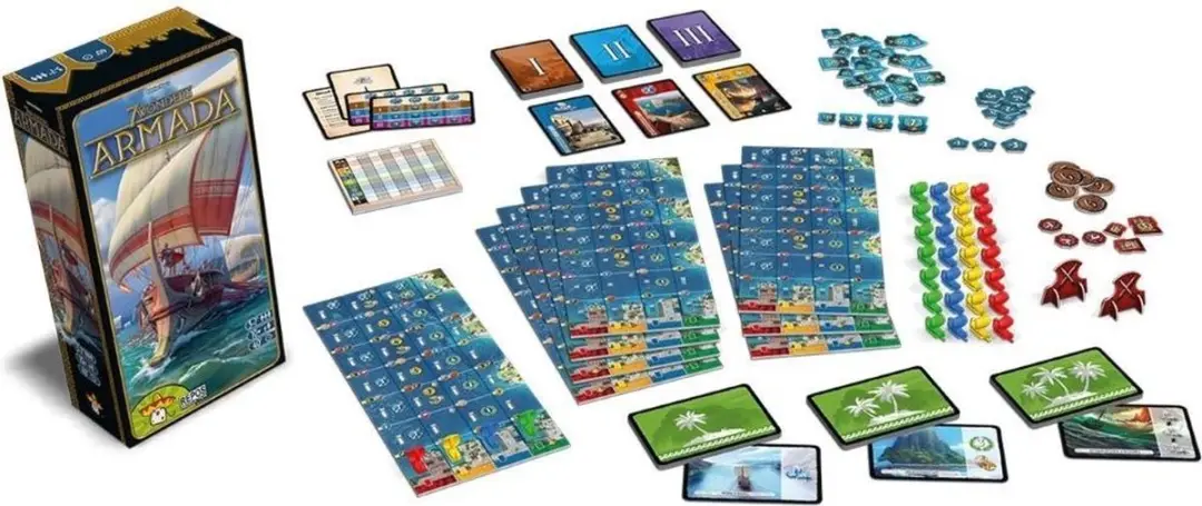 Repos Production 7 Wonders Armada Uitbreiding - 3-7 Spelers