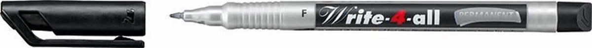STABILO Write-4-all Superfijn 635711 - 10 Stuks Zwart