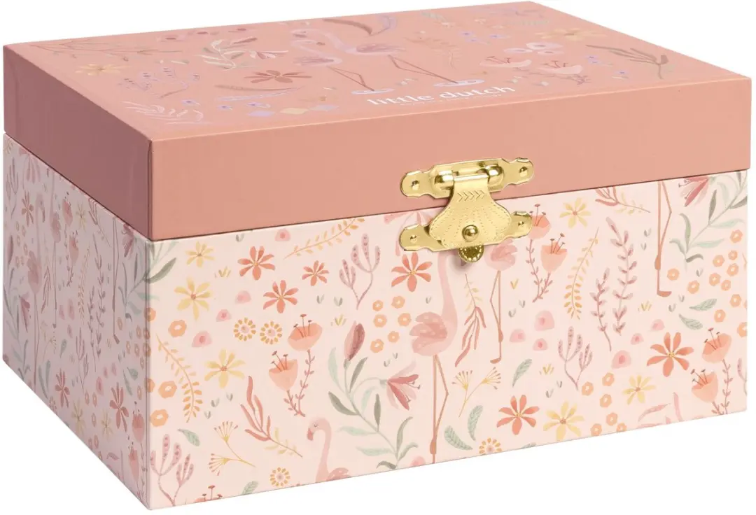 Little Dutch Flamingo Juwelendoosje - Roze - afbeelding 6 van 6
