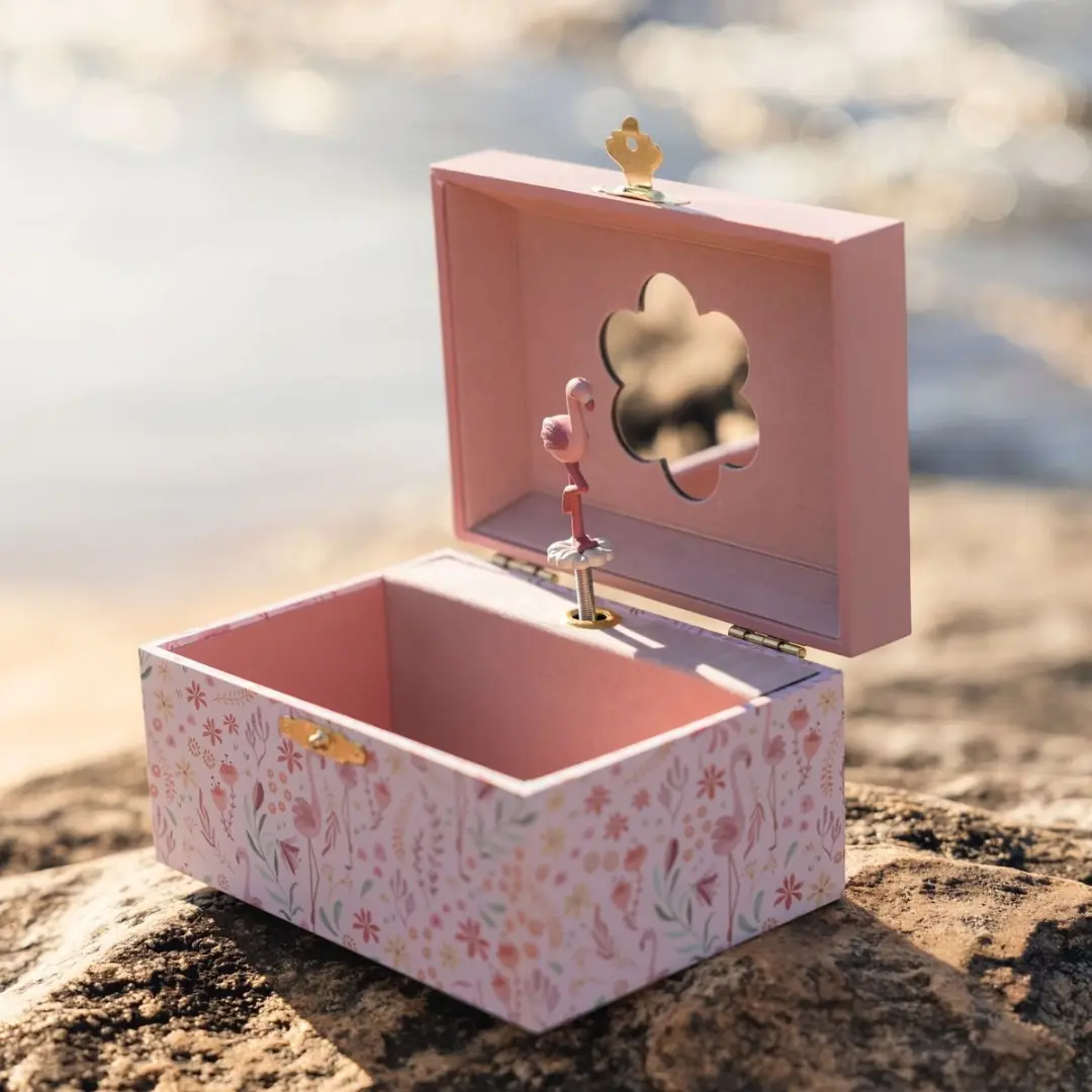 Little Dutch Flamingo Juwelendoosje - Roze - afbeelding 4 van 6