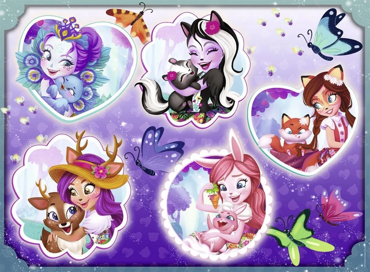 Ravensburger Enchantimals and Friends Legpuzzel 150 Stuks - Multicolor