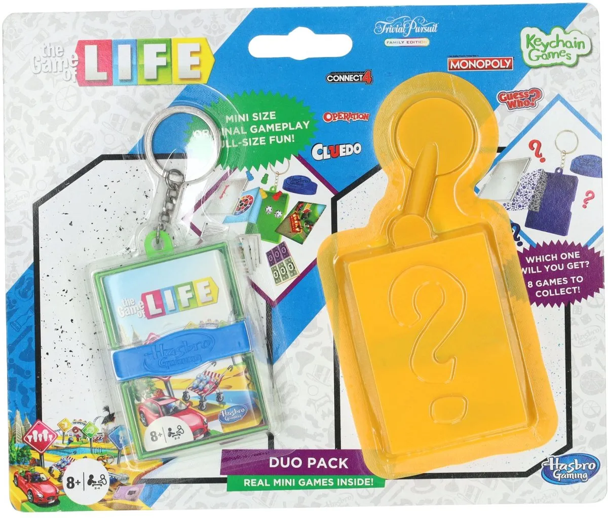 Hasbro Mini Game Sleutelhanger Levensweg