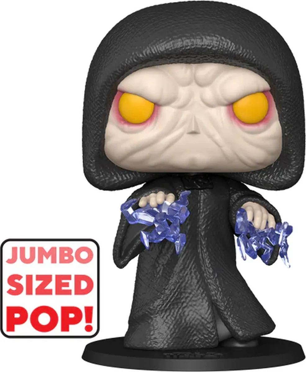 Funko Pop! Star Wars Emperor Palpatine #741 Jumbo - 25cm - Multi - afbeelding 6 van 6