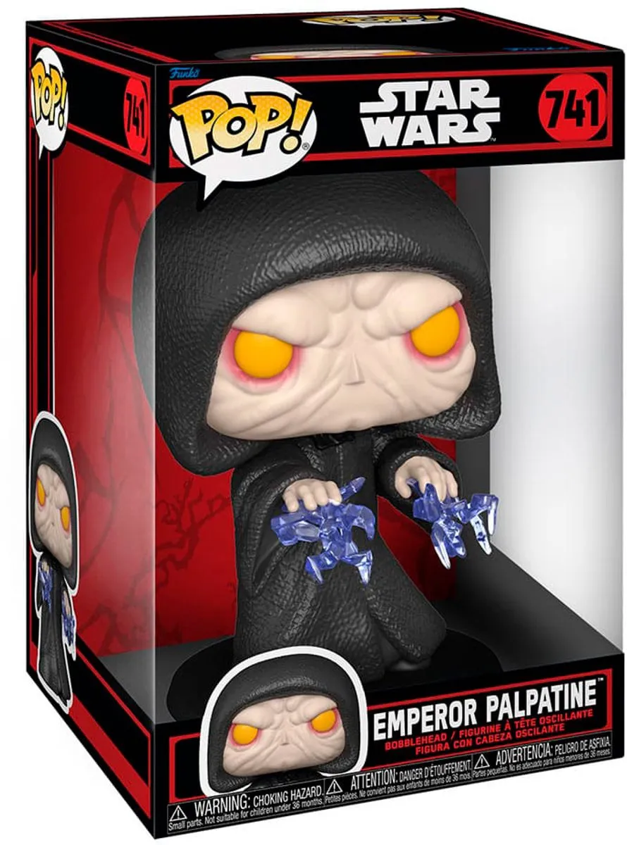 Funko Pop! Star Wars Emperor Palpatine #741 Jumbo - 25cm - Multi