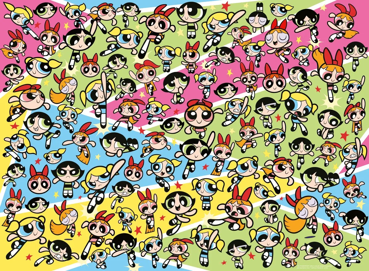 Ravensburger PowerPuff Girls Legpuzzel 500 Stuks - Multicolor