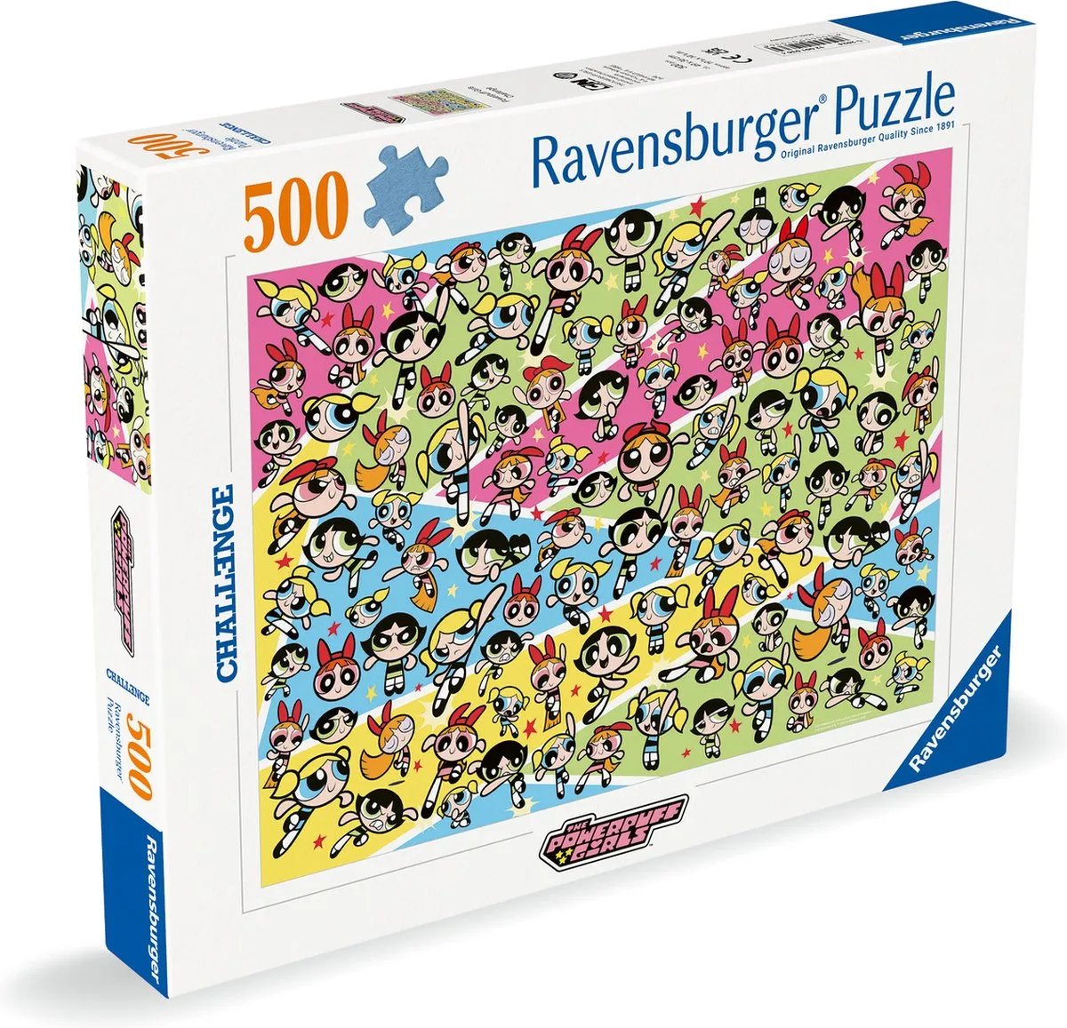Ravensburger PowerPuff Girls Legpuzzel 500 Stuks