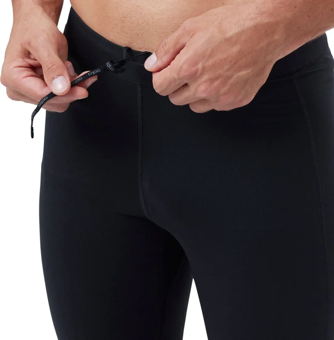 ODLO Essential Warm Heren Sportlegging S - Zwart