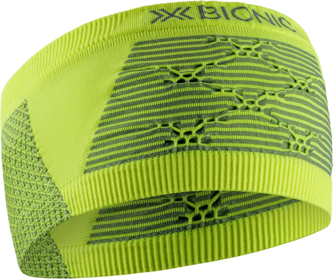 X-Bionic Hoofdband Hi Vis Yellow/Grey L/XL