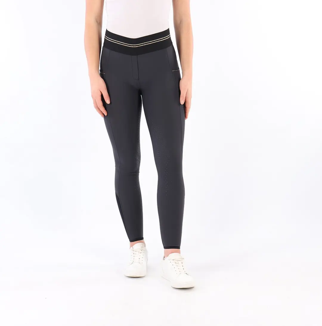 Quur Paardrijlegging Quur Qnila Full Grip Donkerblauw-goud