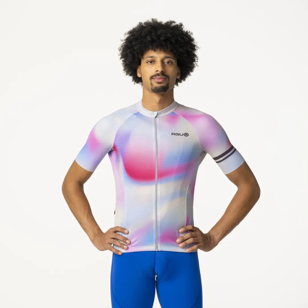 AGU Gradient Swirl Fietsshirt Heren 44320600 - XXXL - Multicolor - afbeelding 5 van 6