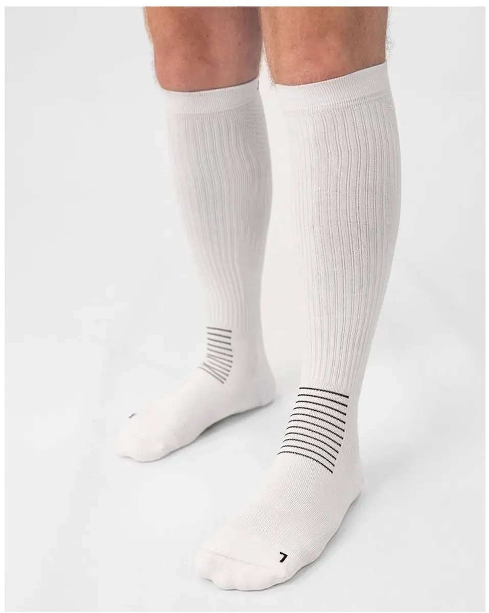 JAKO Comfort Lange Compressiesokken 43-46 - Wit
