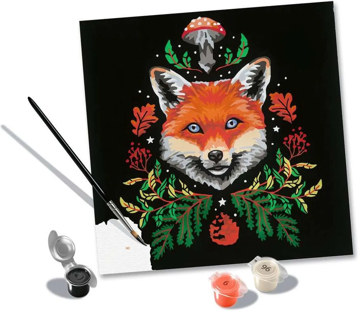 Ravensburger Pixie Cold Edition Fox Schilderen op nummer - Multicolor