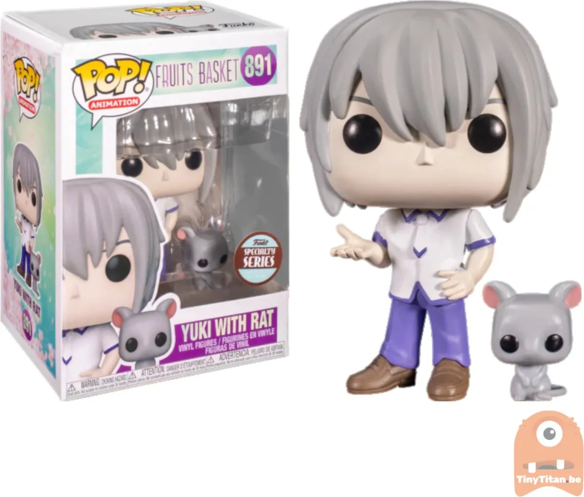 Funko Pop! Fruits Basket Yuki met Rat - 891