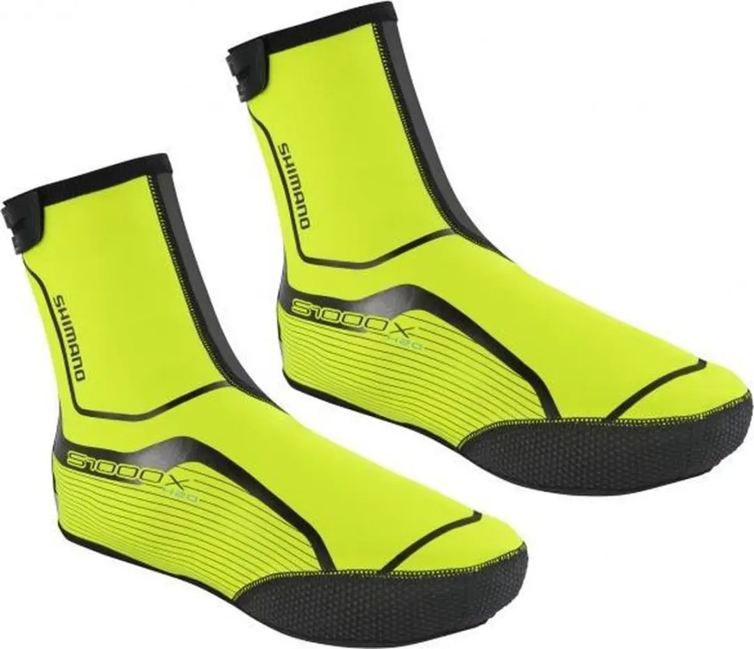 Shimano Asphalt H2O S1000R overschoen geel/zwart Maat S