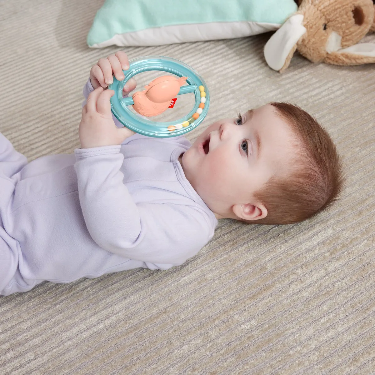 Fisher Price Bijt Rammelaar Axeloth - Meerkleurig