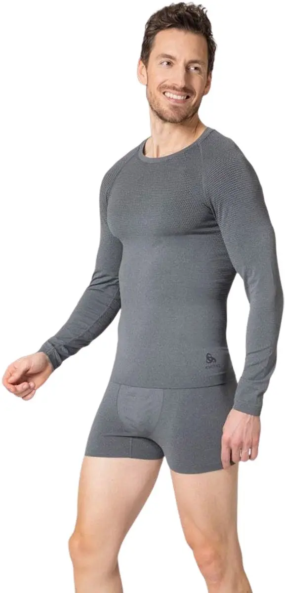 ODLO Active Performance Light Base Layer Longsleeve Heren - Grijs - afbeelding 6 van 6