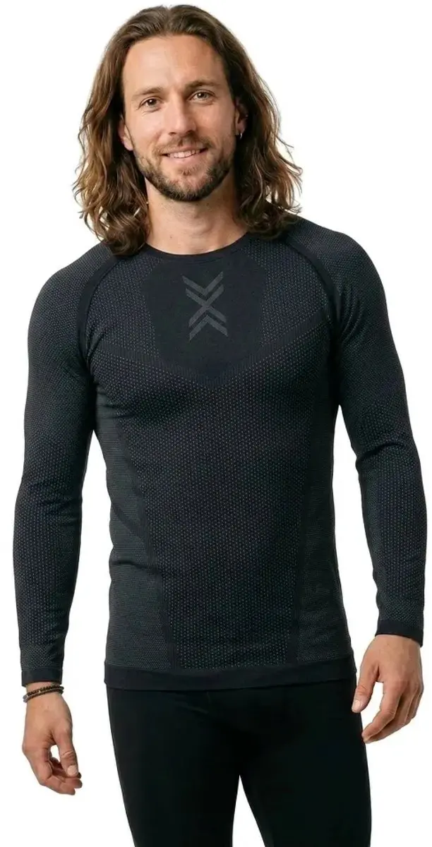 X-Bionic Xceed Run T-shirt Lange Mouwen - L - Zwart
