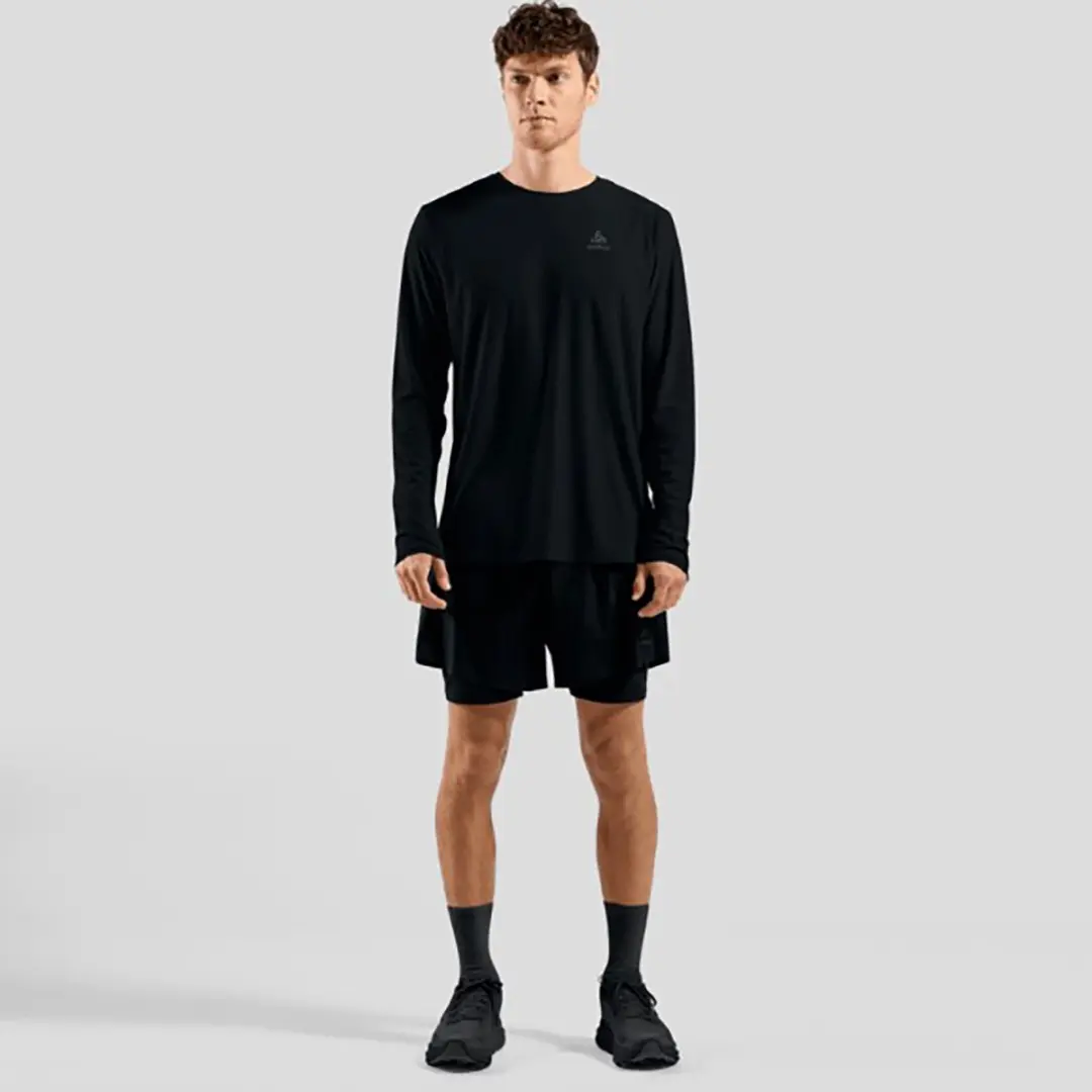 ODLO ZeroWeight Chill-Tec 2.0 Crew Longsleeve - XL - Zwart - afbeelding 6 van 6