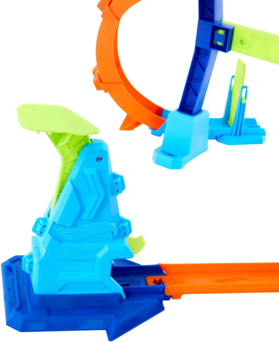 Mattel Hot Wheels Stuntbaan Kurkentrekker Springkampioen JFH36 - Multicolor