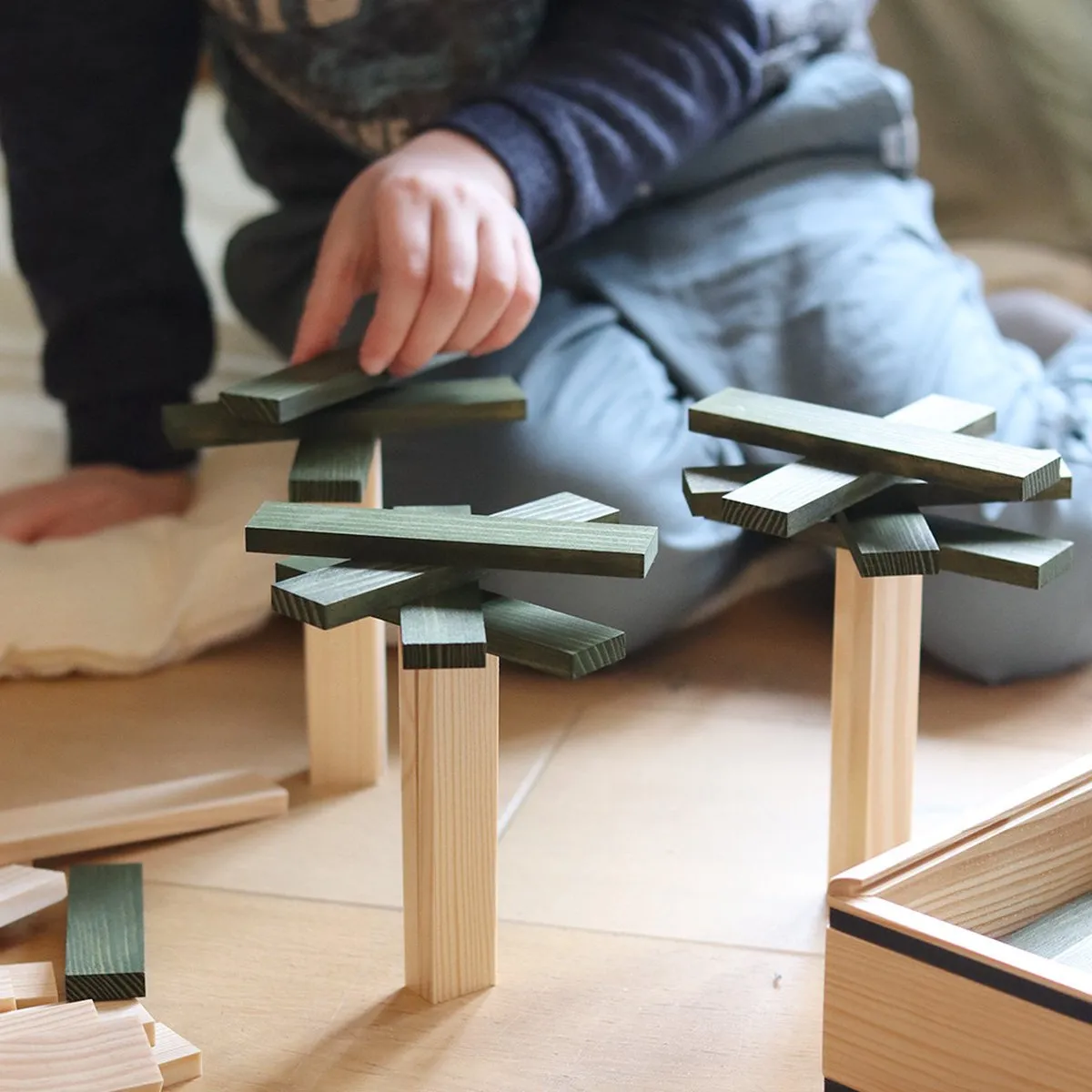 KAPLA Groen Constructiespeelgoed - 40 Plankjes