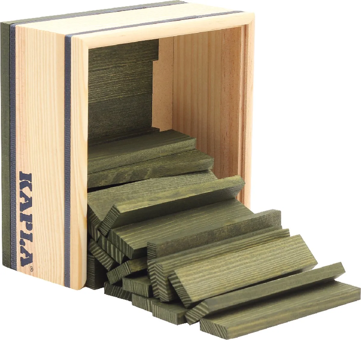 KAPLA Groen Constructiespeelgoed - 40 Plankjes