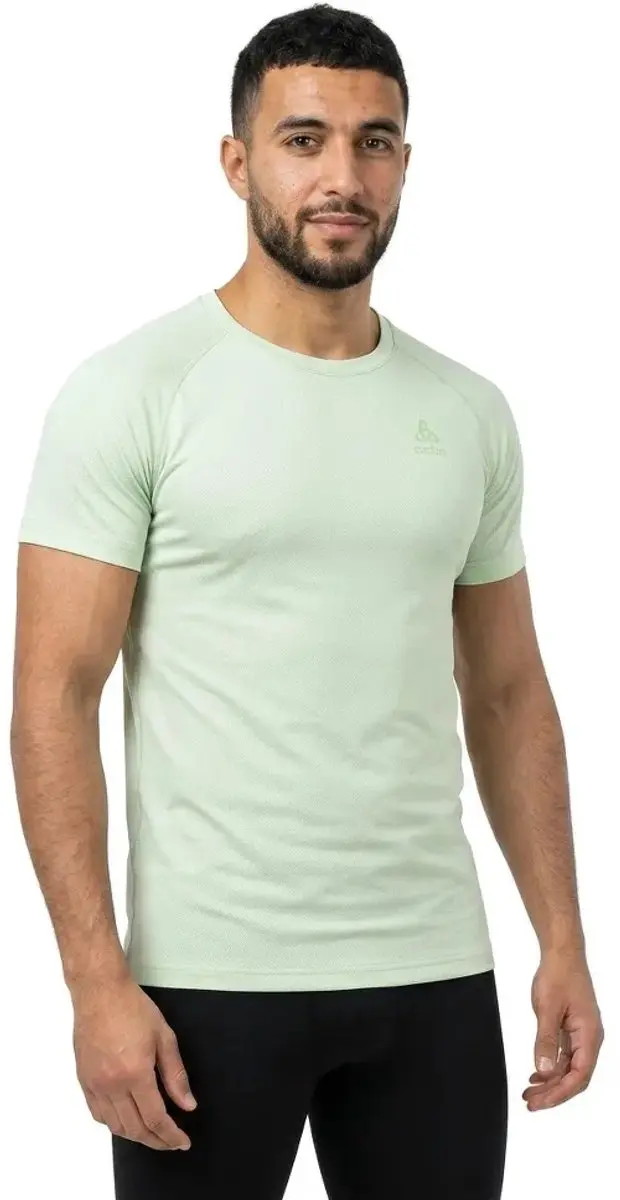 Odlo Active F-dry Light Korte Mouwen Basislaag Groen S Man
