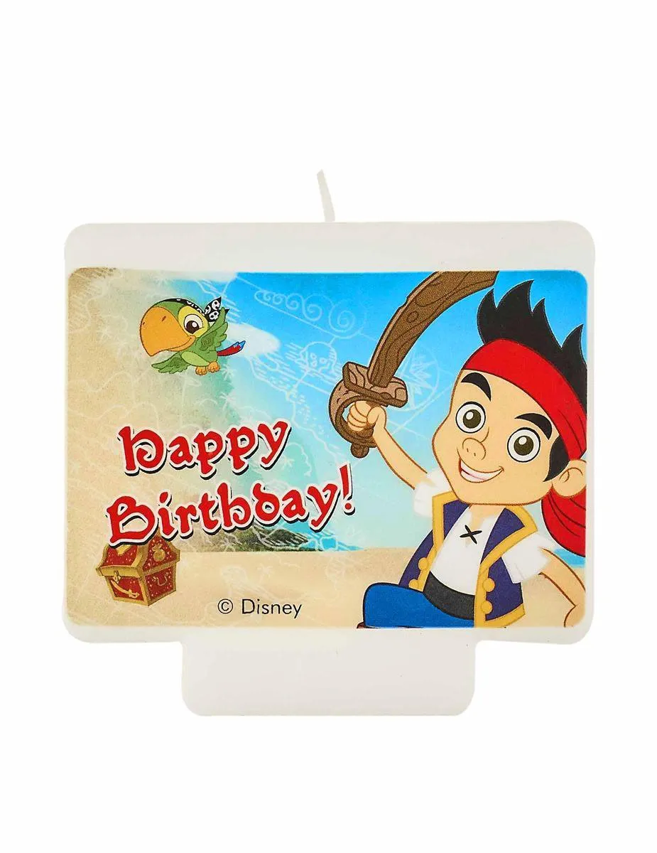 Disney Jake en de Piraten Verjaardagskaars