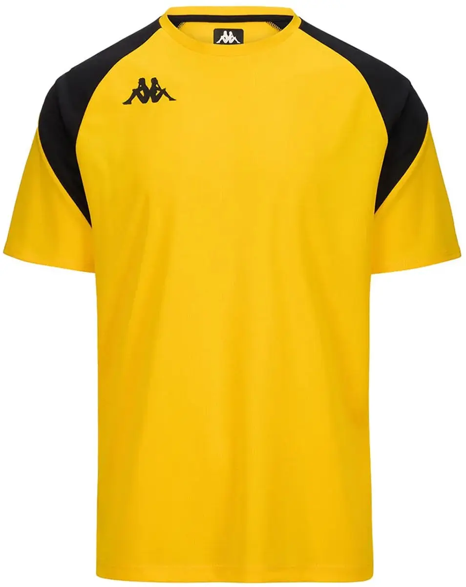 Kappa Loreto T-shirt Met Korte Mouwen Geel XL Man