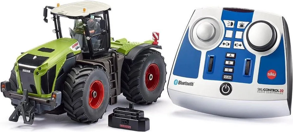 SIKU Claas Xerion 5000 Trac Vc Bluetooth RC Staal 3-delig