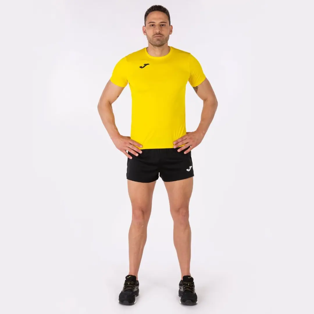 Joma Record II T-shirt Geel XL