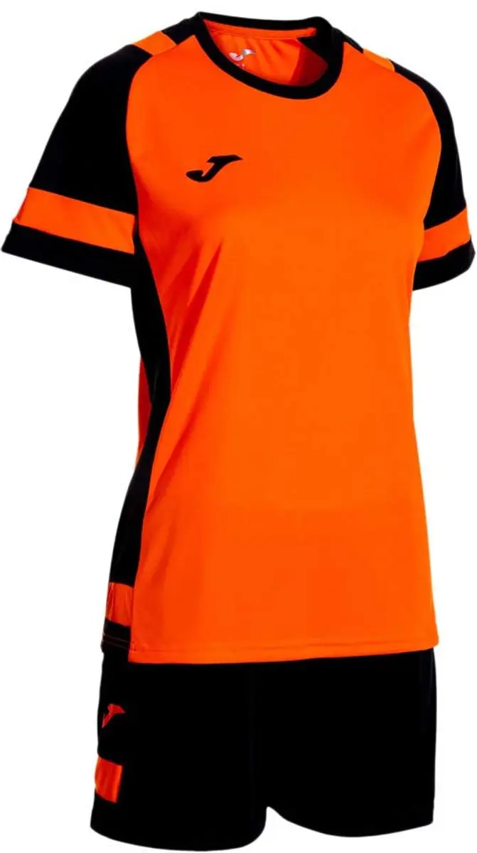 Joma Lider Set Oranje Korte Broek & Shirt M