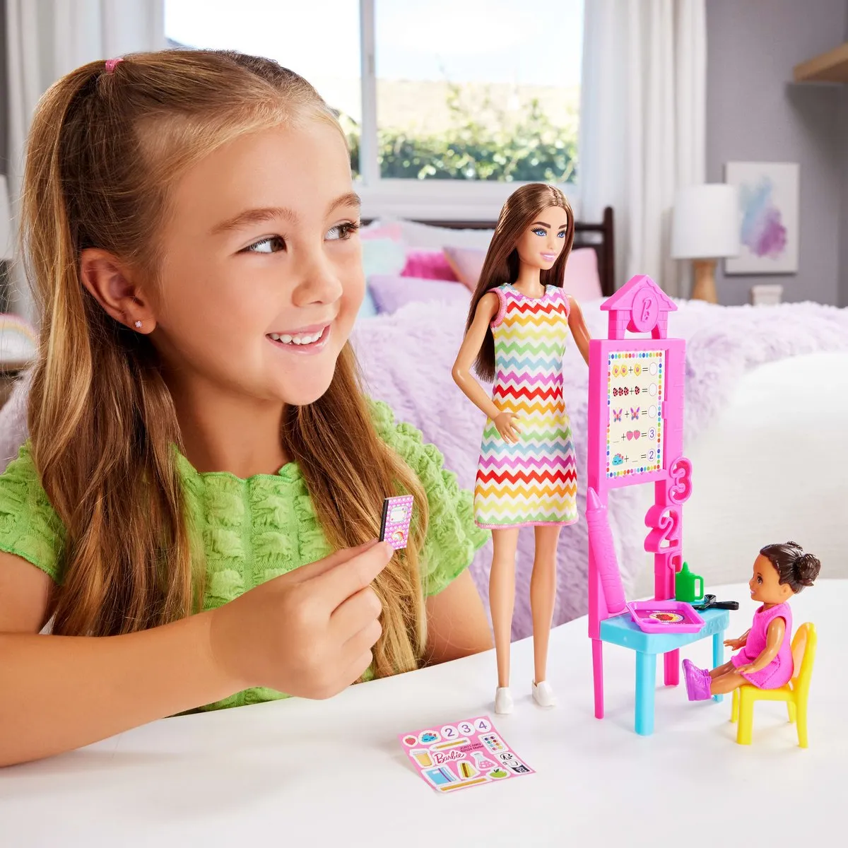 Barbie Lerares Pop - Meerkleurig