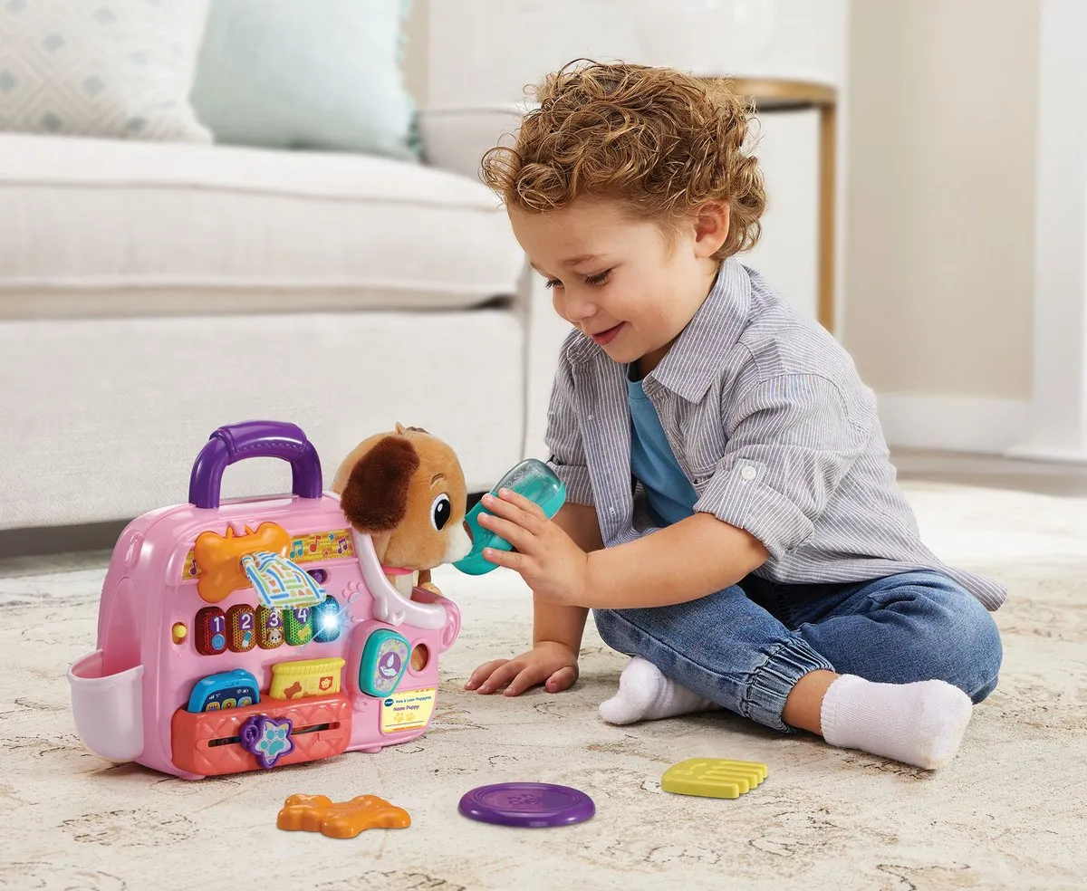 VTech Baby Reis- en Leer Puppytas 580560623 - Multicolor