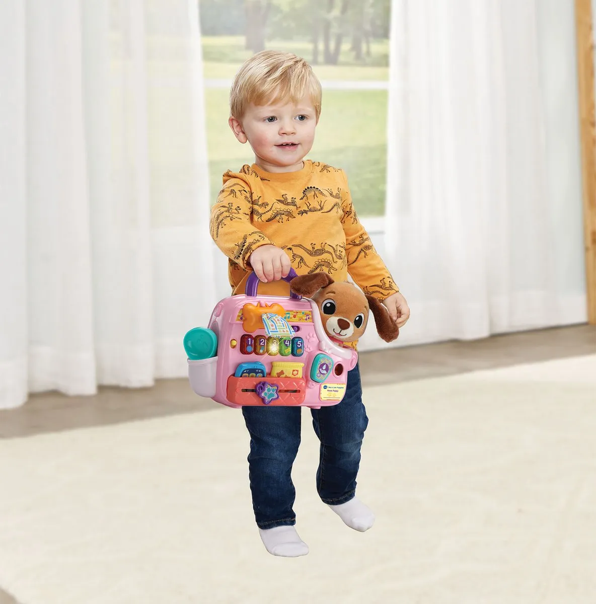 VTech Baby Reis- en Leer Puppytas 580560623 - Multicolor