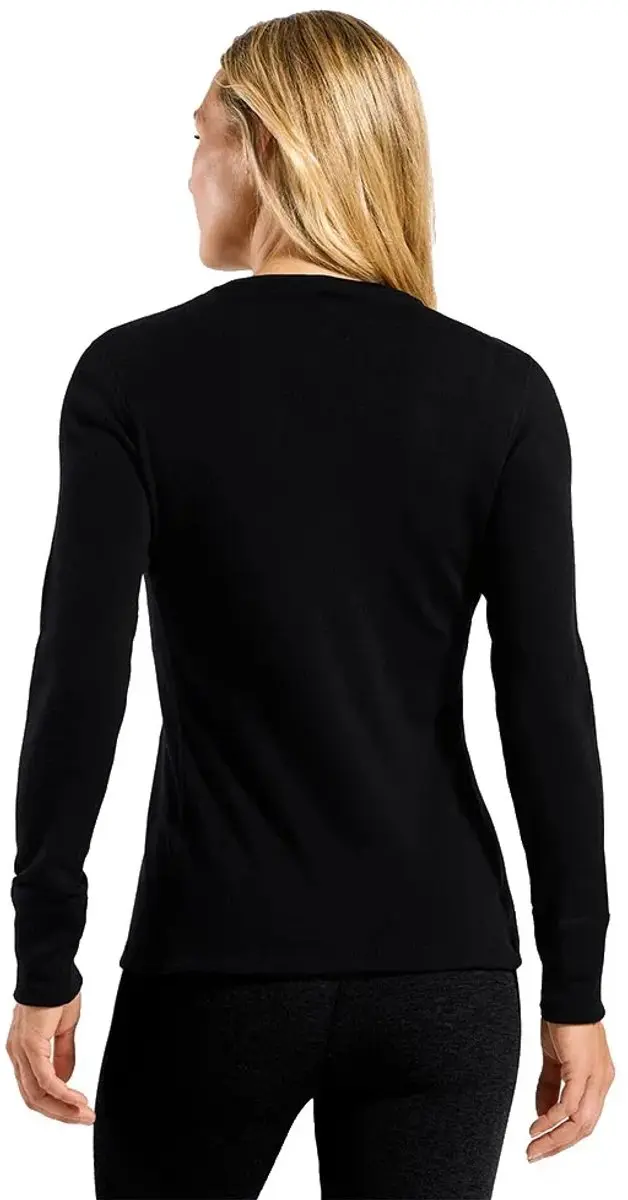 ODLO Merino 260 Lange Mouwen Basislaag M - Zwart - afbeelding 2 van 4