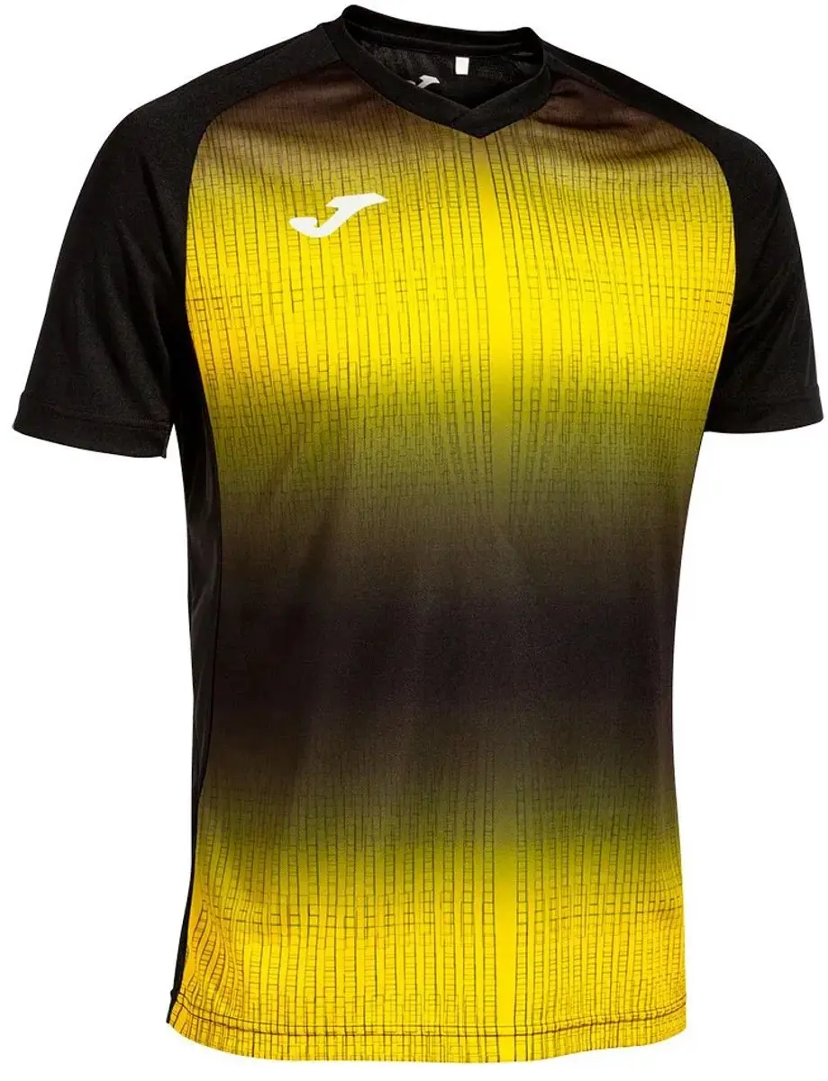 Joma Tiger V T-shirt Met Korte Mouwen Geel,Zwart M Man